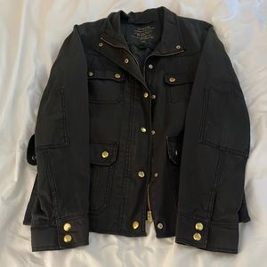 J crew relaxed boyfriend field jacket size small